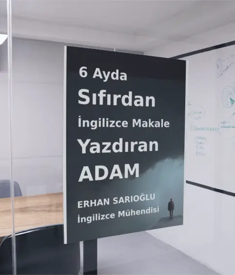 Erhan Sarıoğlu, 6 ayda sıfırdan İngilizce makale yazdıran uzman. Beşiktaş İngilizce kursu, etkili İngilizce öğrenme yöntemleri ve dil becerileri geliştirme.