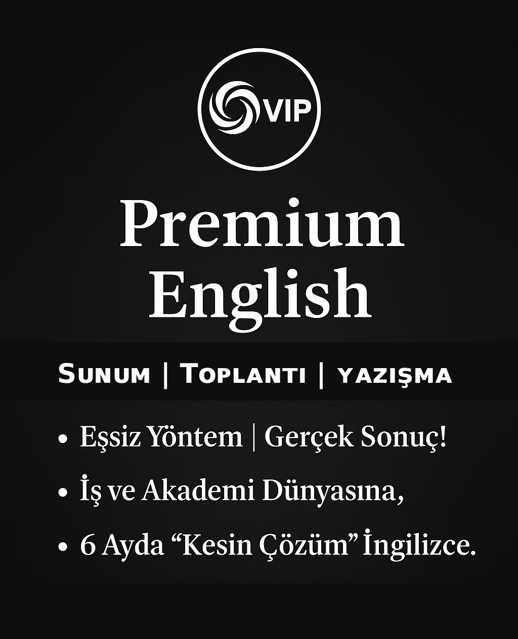 Erhan Sarıoğlu ile 6 ayda İngilizce dersleri